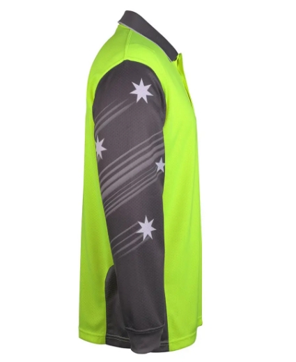 Picture of JB's Wear, HV L/S Southern Cross Polo